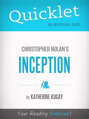 cover image of Quicklet on Inception by Christopher Nolan